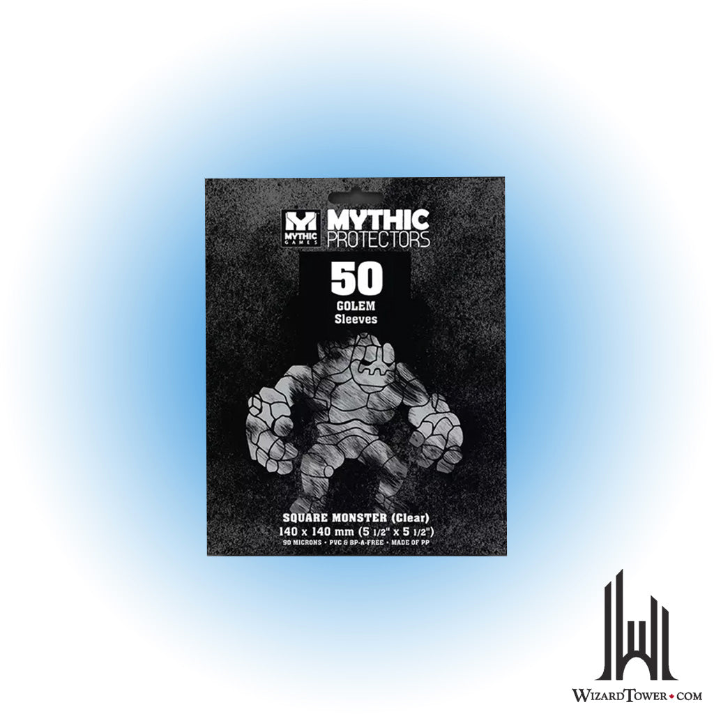 Board Game Sleeves - Mythic Protectors Monster Square 140 x 140 mm 50ct