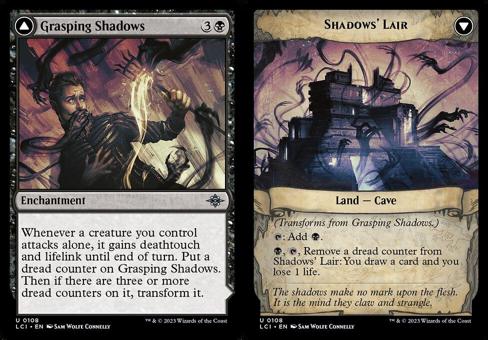 Grasping Shadows // Shadows' Lair - Foil