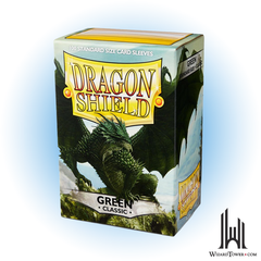 Deck Protectors - Dragon Shield Classic Green 100ct