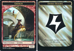 Gremlin (001) // Energy Reserve Double-Sided Token - Foil