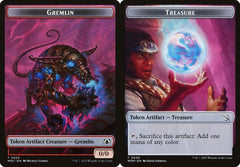 Gremlin (0025) // Treasure (0020) Double-Sided Token