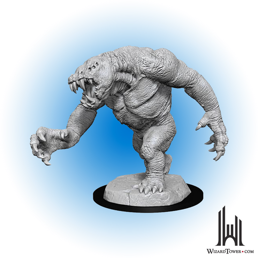 Unpainted Miniature - Dungeons & Dragons - Grey Render