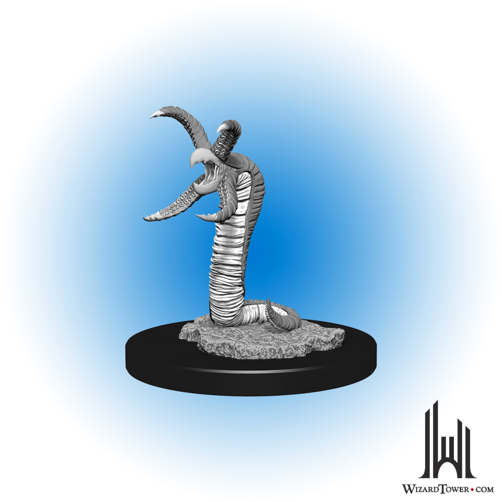 Unpainted Miniature - Dungeons & Dragons - Grick and Grick Alpha