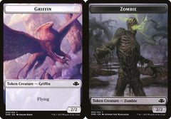 Griffin (002) // Zombie (005) Double-Sided Token - Foil