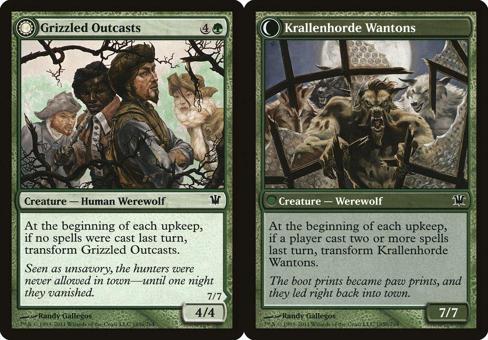 Grizzled Outcasts // Krallenhorde Wantons
