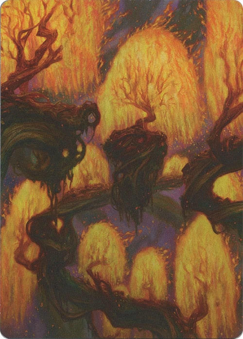 Grove of the Burnwillows (34/81) Art Card