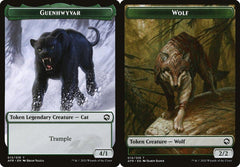 Guenhwyvar (013) // Wolf (014) Double-Sided Token - Foil