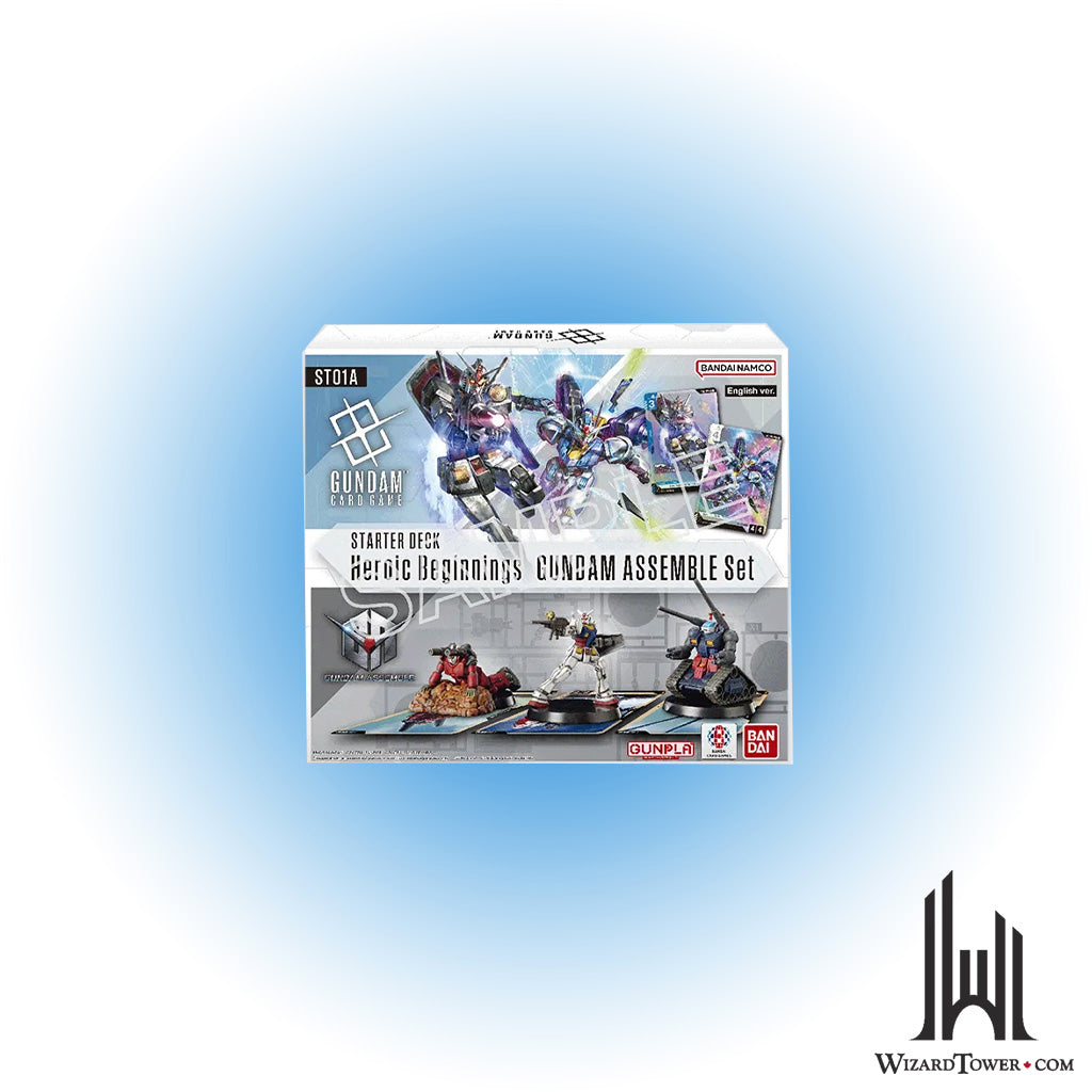 Gundam Starter Deck - Heroic Beginnings Gundam Assemble Kit