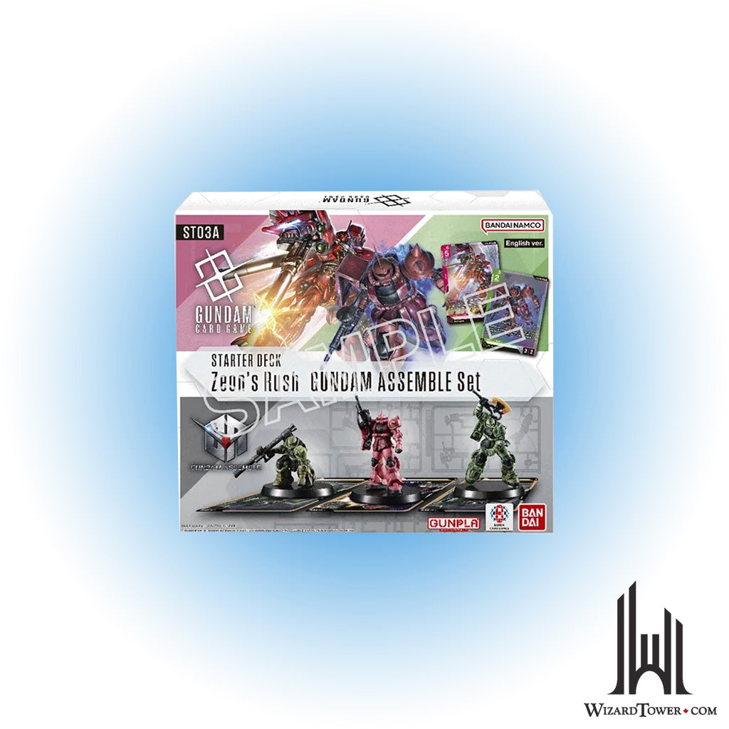 Gundam Starter Deck - Zeon's Rush Gundam Assemble Kit