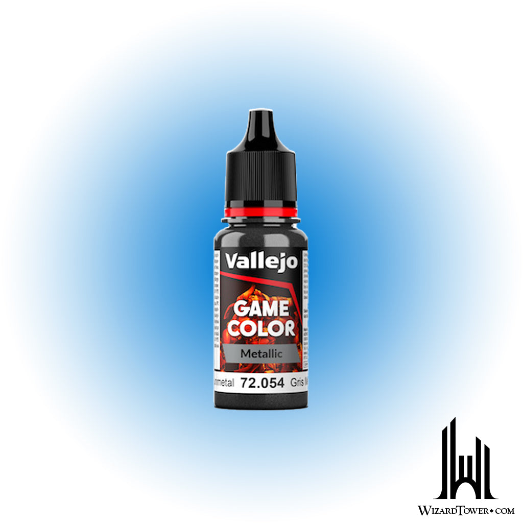 Vallejo Game Color Dark Gunmetal 054 - 18ml