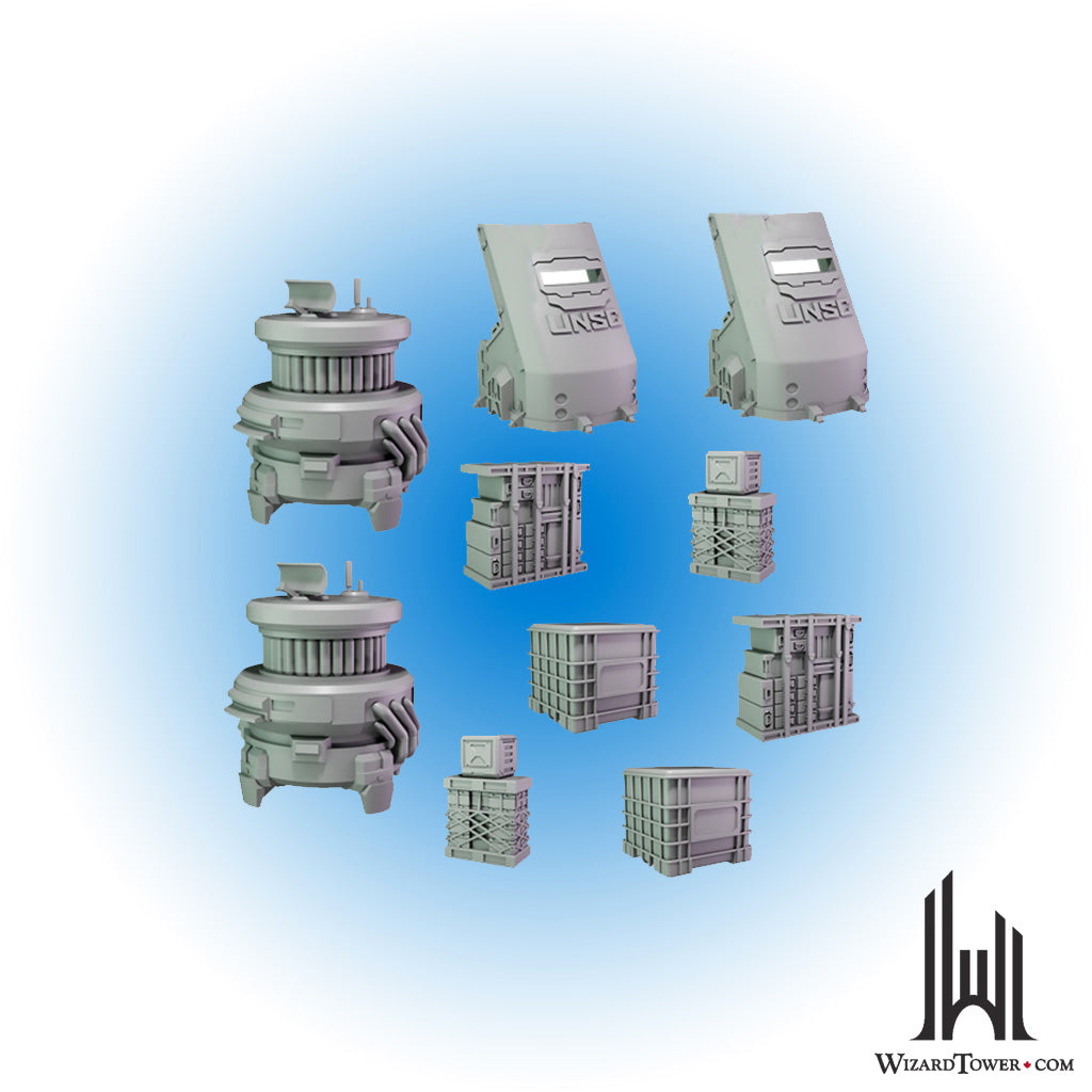 Halo Flashpoint - UNSC Scenery Set