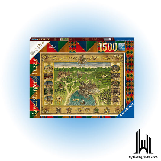 Puzzle - Harry Potter Hogwarts Map 1500pc
