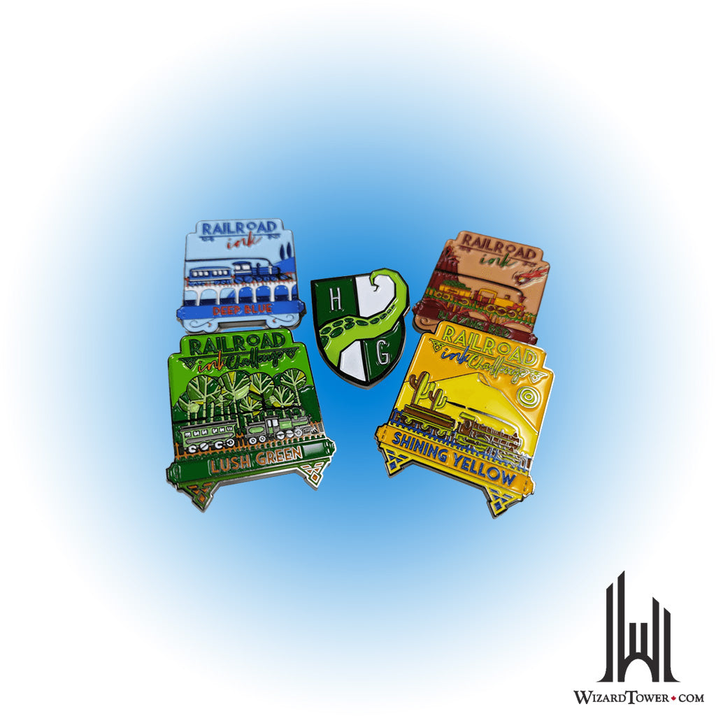 Railroad Ink - Challenge - Enamel Pins Pack