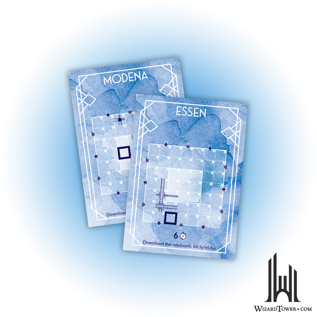 Railroad Ink - Challenge - Promo Modena Essen Blueprint Card