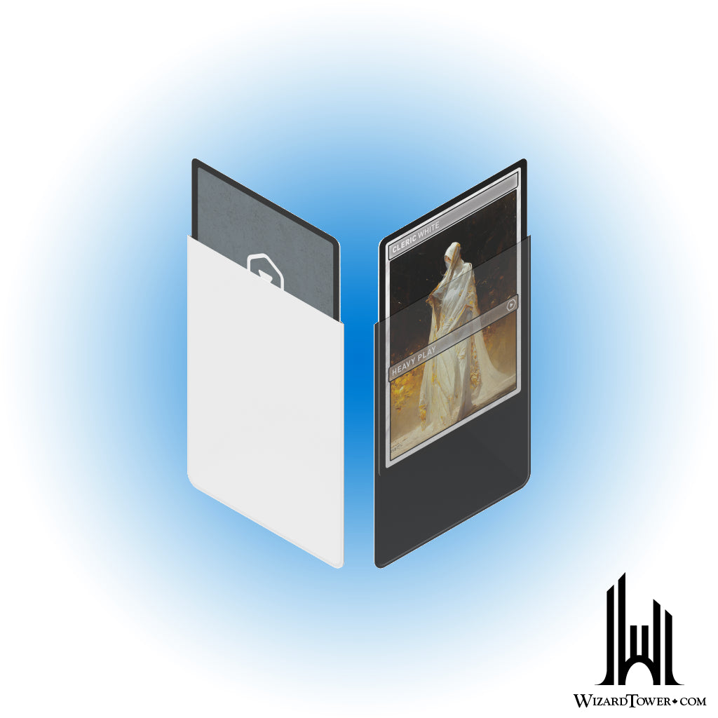 Deck Protectors - Heavy Play Cleric White 100ct