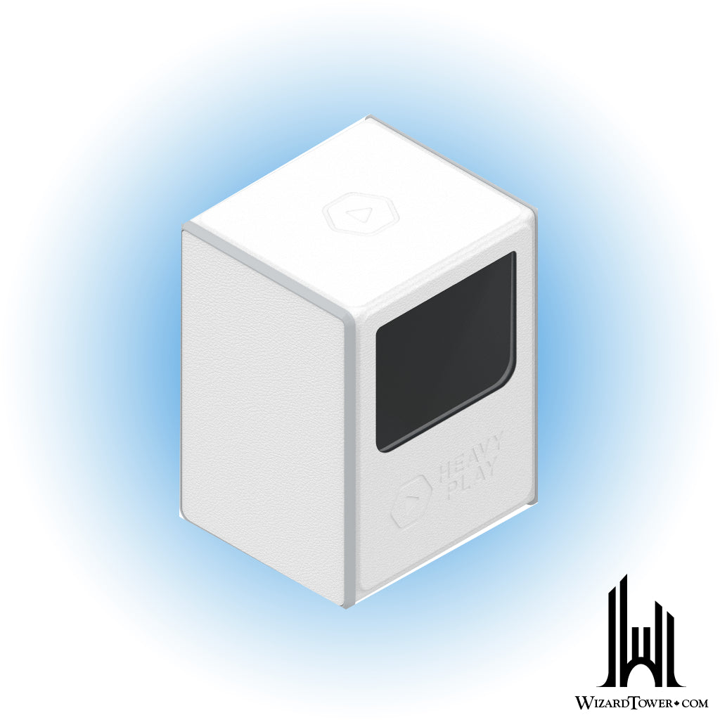 Deck Box - Heavy Play Max - Cleric White 80+