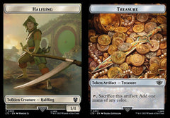 Halfling (0003) // Treasure (0012) Double-Sided Token