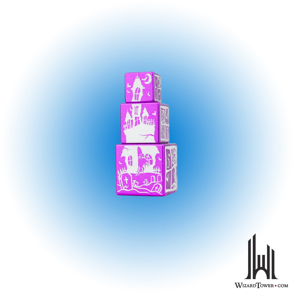 Dice Set - Halloween Haunted House d6 3ct