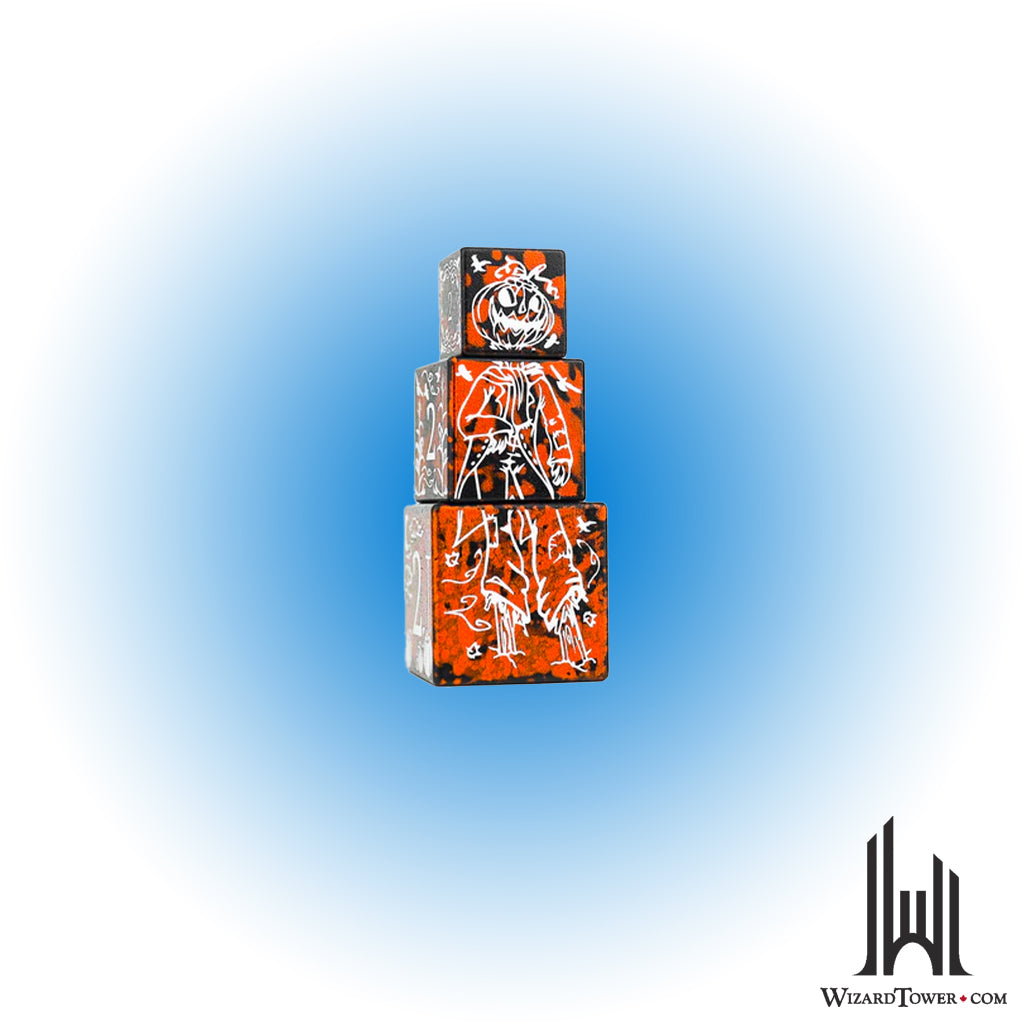 Dice Set - Halloween Scarecrow House d6 3ct