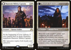 Hanweir Militia Captain // Westvale Cult Leader - Foil