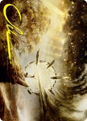 Harness Infinity (27/81) Art Card (ASTX) - Gold-Stamped Signature