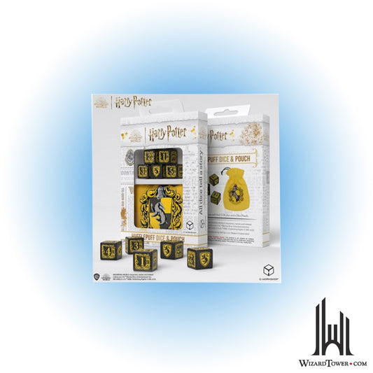 Dice Set - Harry Potter Hufflepuff With Pouch