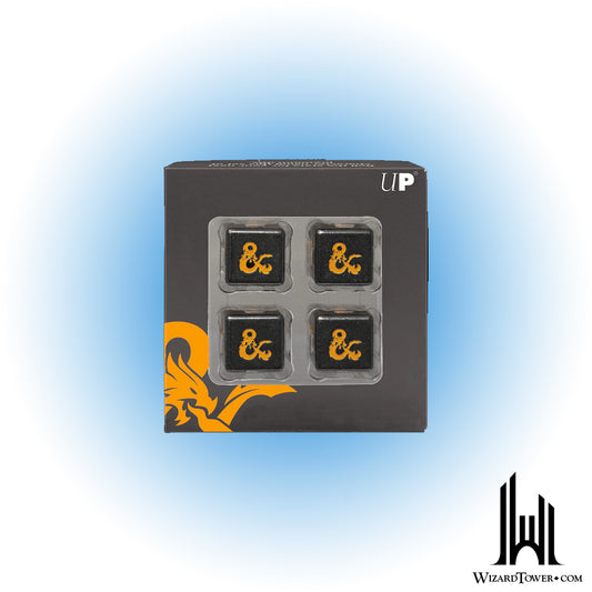 Dice Set - Heavy Metal Realmspace d6 4ct