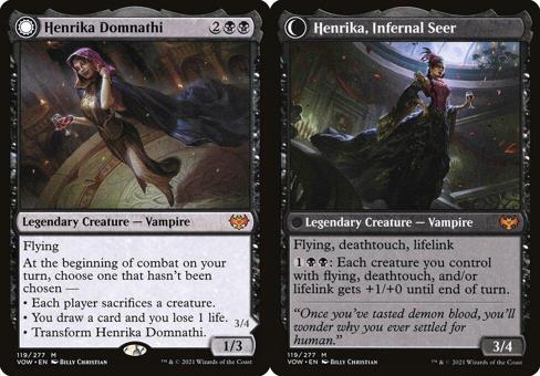 Henrika Domnathi // Henrika, Infernal Seer - Foil