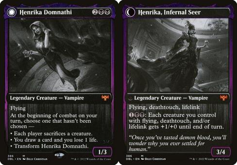 Henrika Domnathi // Henrika, Infernal Seer - Foil