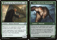 Hermit of the Natterknolls // Lone Wolf of the Natterknolls - Foil