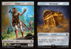 Hero (0002) // Treasure (0023) Double-Sided Token