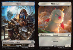 Hero (0004) // Moogle (0011) Double-Sided Token