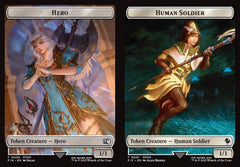 Hero (0009) // Human Soldier (0001) Double-Sided Token