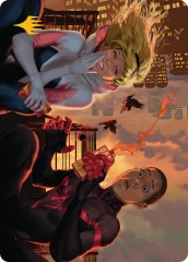 Heroes' Hangout (14/54) Art Card (ASMP) - Gold-Stamped Signature