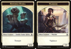 Honored Hydra (007) // Warrior (017) Double-Sided Token