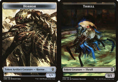 Horror (010) // Thrull (012) Double-Sided Token - Foil