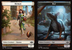 Human (0005) // Rat (0009) Double-Sided Token