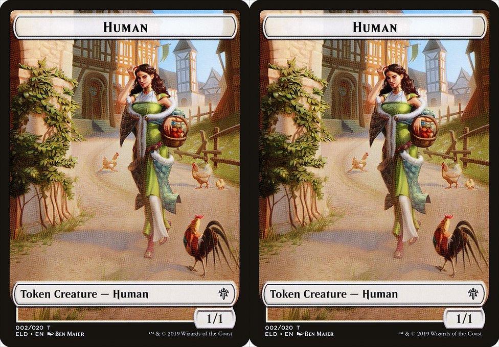 Human (002) // Human (002) Double-Sided Token