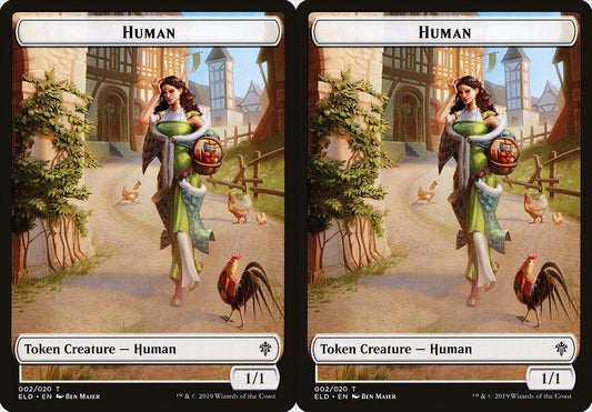 Human (002) // Human (002) Double-Sided Token