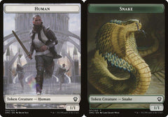 Human (002) // Snake (011) Double-Sided Token