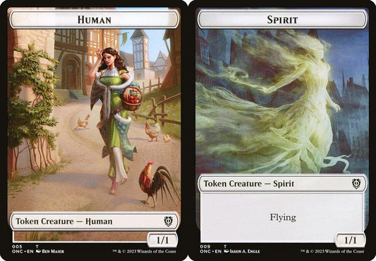 Human (005) // Spirit (009) Double-Sided Token