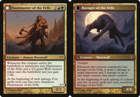 Huntmaster of the Fells // Ravager of the Fells