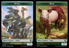 Hydra (0020) // Boar (0017) Double-Sided Token - Ripple Foil
