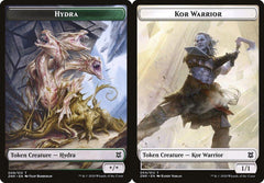 Hydra (009) // Kor Warrior (004) Double-Sided Token - Foil
