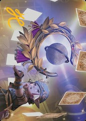 Astrologian's Planisphere (04/53) Art Card (AFIN) - Gold-Stamped Signature