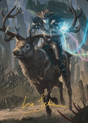 Oko, the Ringleader (54/54) Art Card (AOTJ) - Gold-Stamped Signature
