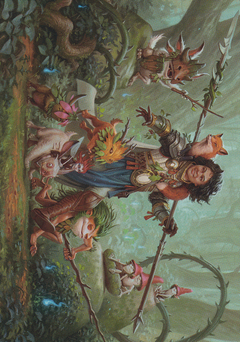 Ellivere of the Wild Court (49/81) Art Card