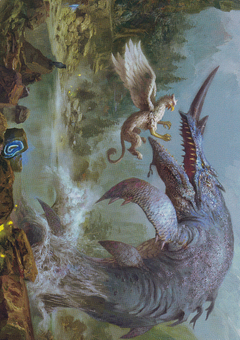 Horned Loch-Whale (06/81) Art Card