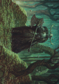 Mosswood Dreadknight (40/81) Art Card