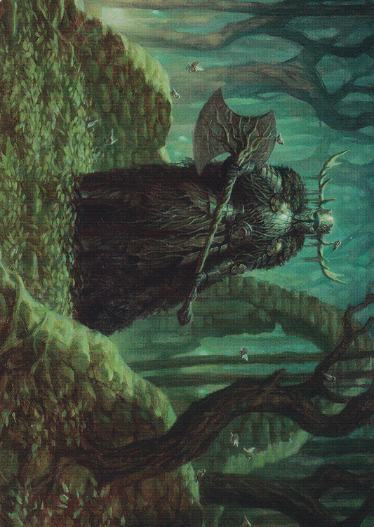 Mosswood Dreadknight (40/81) Art Card